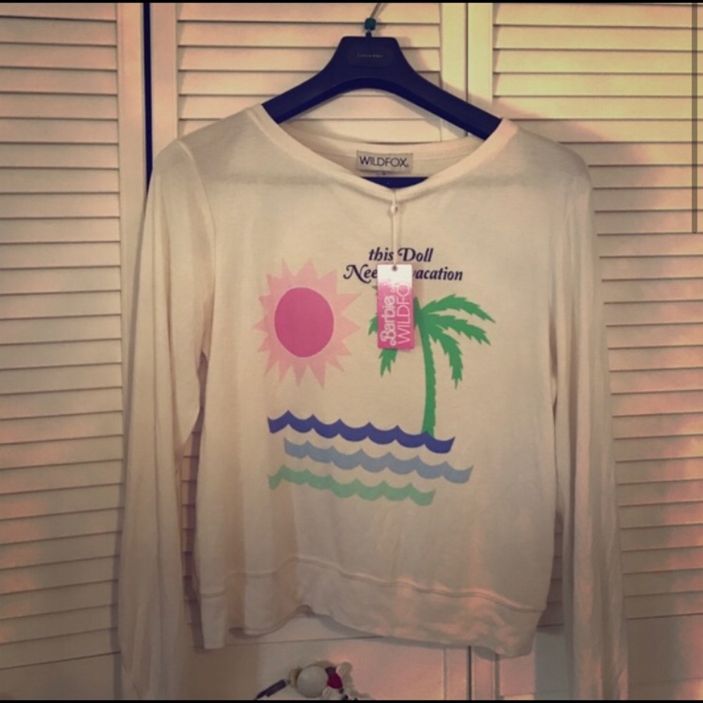 Wildfox pullover, Barbie collection